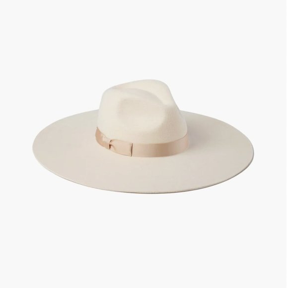 Lack of Color-Montana Ivory Bone Fedora, hat main image 5